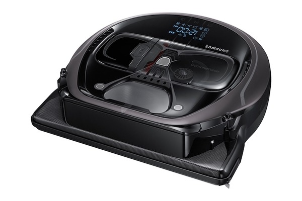 サムスンがStar Warsファン向けにダース・ベイダーとストームトルーパー版ロボット掃除機を発表