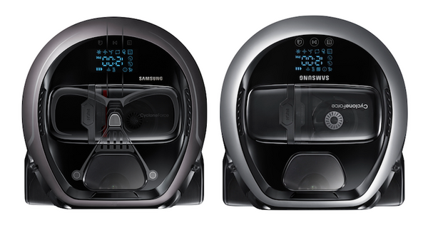 サムスンがStar Warsファン向けにダース・ベイダーとストームトルーパー版ロボット掃除機を発表