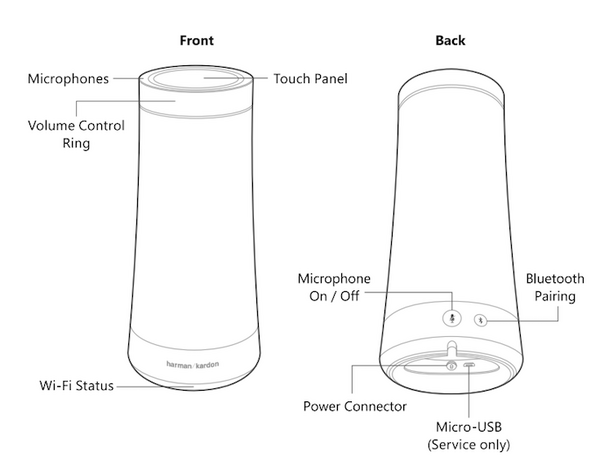 Microsoft Cortana搭載スマートスピーカー「Harman Kardon Invoke」10月22日より発売！