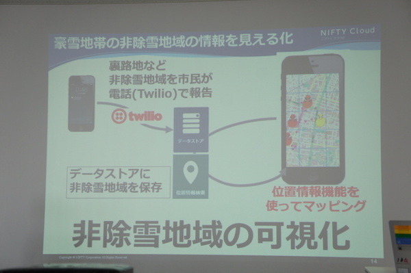 【密着】史上最大Pepperハッカソンの「特大ペッパソン」に行ってきた。その5（1日目：API提供企業 ニフティ、日本マイクロソフト） #‎MA11‬