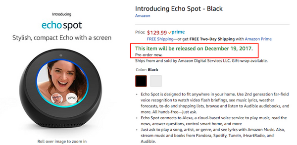 本国で新型Amazon Echo（第2世代）とAmazon Echo Plusが出荷開始！