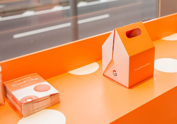 表参道にオープンした「Google Home Mini ドーナツショップ」速報レポート ～ ドーナツ欲しい人急げ！