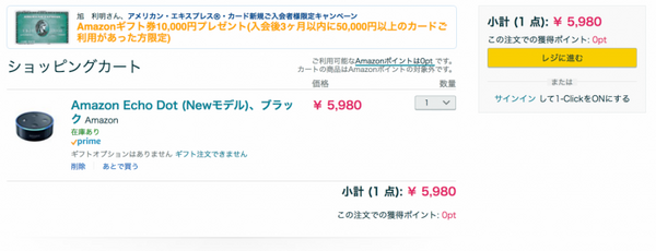 日本語版「Amazon Echo Dot」の招待メールが届いたよ！ 専用ケースなどのオプションの案内も