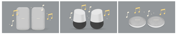 Google Home、今後のアップデートで「2台組み合わせてステレオスピーカー」に？
