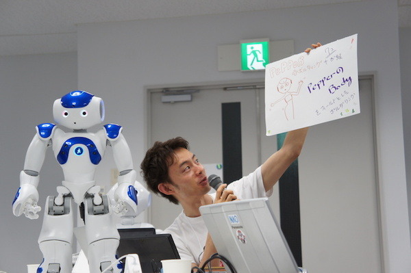 【密着】史上最大Pepperハッカソンの「特大ペッパソン」に行ってきた。その8（1日目：昼食～ハッキングタイム） #‎MA11‬