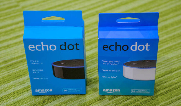 日本語版Amazon Echo Dot 最速レポート「開封の儀」！