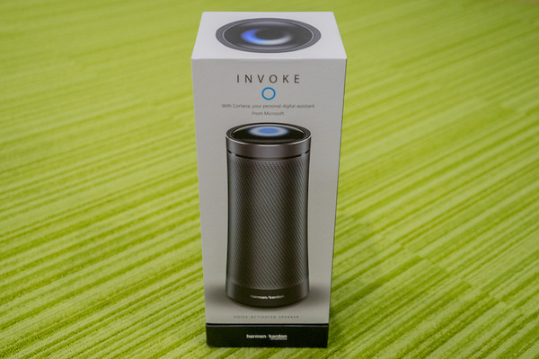 国内初?! Microsoft Cortana搭載スマートスピーカー「Harman Kardon Invoke」開封の儀！
