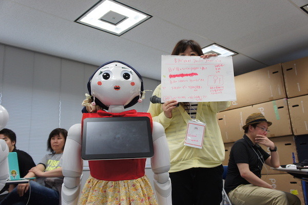 【密着】史上最大Pepperハッカソンの「特大ペッパソン」に行ってきた。その8（1日目：昼食～ハッキングタイム） #‎MA11‬