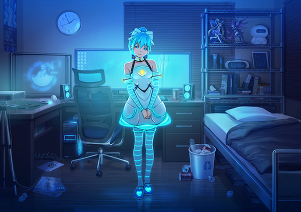 【俺の嫁】 バーチャルホームロボット「Gatebox」が追加販売決定！～逢妻ヒカリと初音ミク、どちらと生活する？