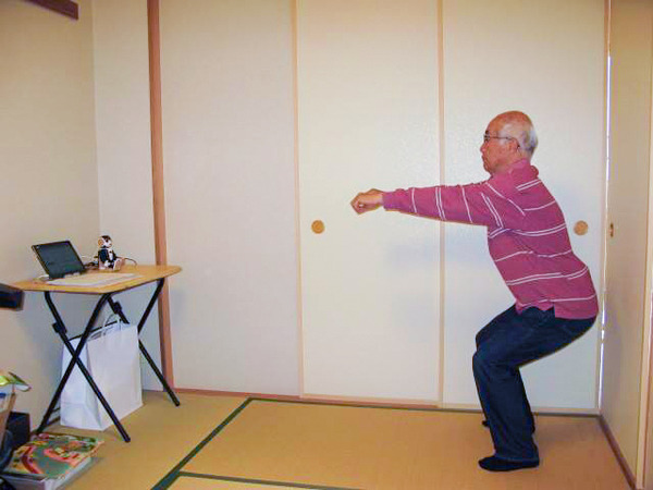 【医療ICT×ロボット】北里大学がロボホンとテレプレゼンスロボットを使った在宅向け健康啓発システムの実証実験を開始！シャンティが共同開発