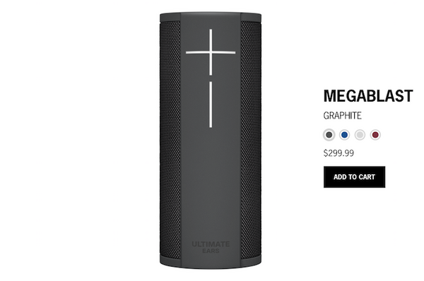 Amazon Alexa搭載のUltimate Ears BLAST/MEGABLAST