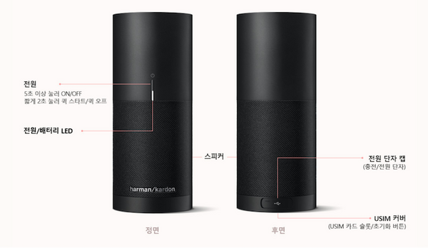 韓国通信大手のKTがLTE搭載のスマートスピーカー「GiGA Genie LTE」を発表