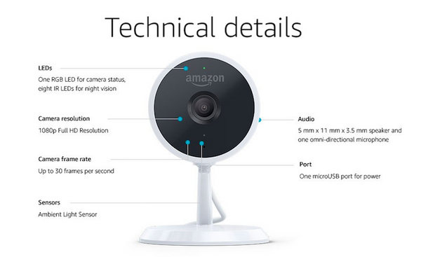 【Work with Alexa】Amazon公式セキュリティカメラ「Amazon Cloud Cam」開封の儀レポート