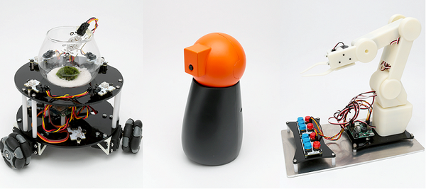 入門用二足歩行ロボット「ピッコロボ IoT」とワイヤレスロボット制御ボード、2018年1月末発売