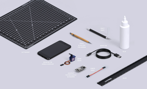 Google Assistant経由で制御できる自作ペーパークラフト「Paper Signals」登場！