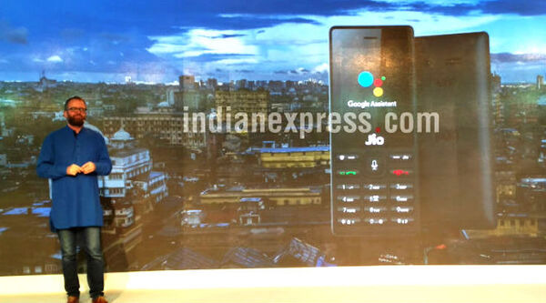【インド】Google Assistant搭載のガラケー登場！【Jio Phone】