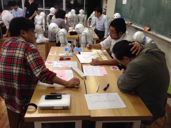 「Pepperとライフスタイルを考えるアイデアソン」に行ってきました。 #pac2015w