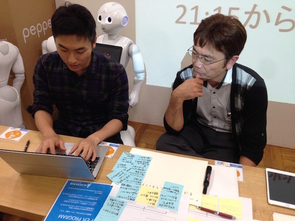 「Pepperとライフスタイルを考えるアイデアソン」に行ってきました。 #pac2015w