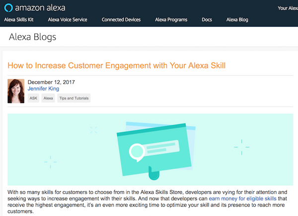 【Alexa Skill開発】Amazon Alexaスキルをよりユーザーに使ってもらうための7つのコツ