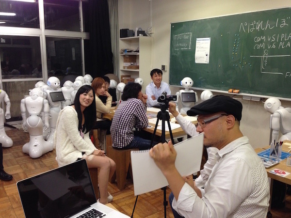 「Pepperとライフスタイルを考えるアイデアソン」に行ってきました。 #pac2015w