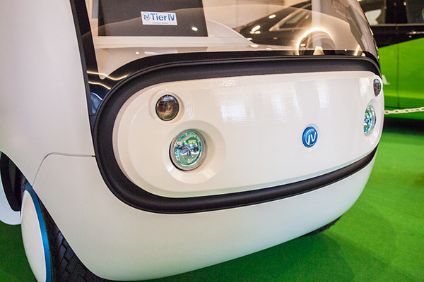 【可愛い】ハンドルもアクセルもない自動運転AIモビリティ「Milee（マイリー）」の展示車を見に行ってきた