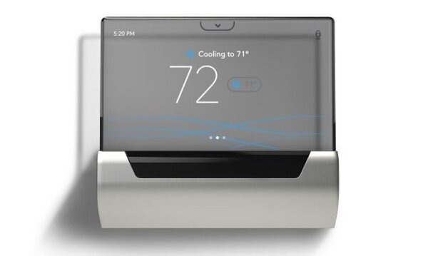 Johnson Controls、Cortana搭載のスマートサーモスタット「GLAS」を発表