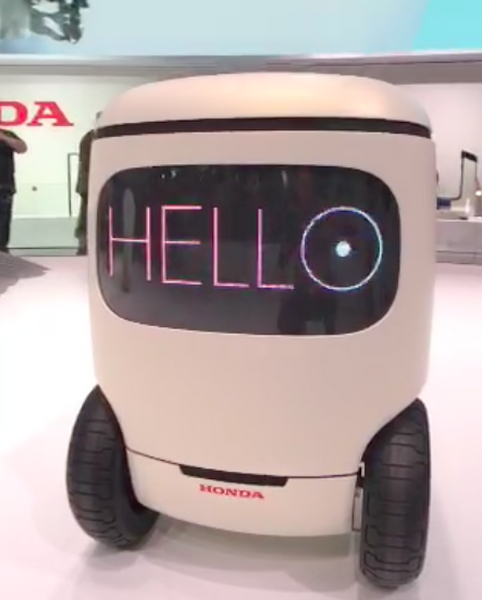 ホンダがつくる未来のロボット4種類　CES2018で展示