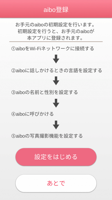 新型「aibo（アイボ）」が届いてまずやること、初期設定方法とは？