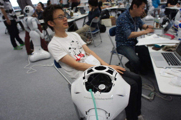 【密着】史上最大Pepperハッカソンの「特大ペッパソン」に行ってきた。その9（2日目：ハッキングタイム） #‎MA11‬