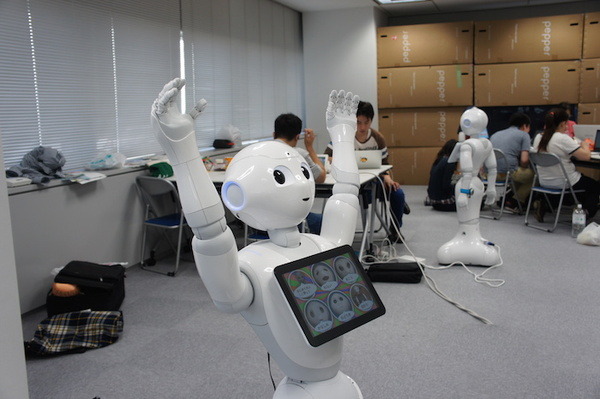 【密着】史上最大Pepperハッカソンの「特大ペッパソン」に行ってきた。その9（2日目：ハッキングタイム） #‎MA11‬