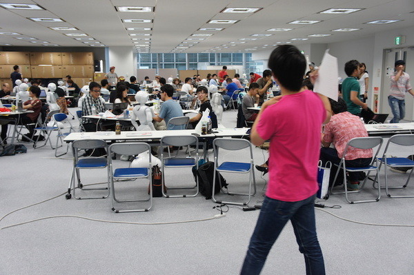 【密着】史上最大Pepperハッカソンの「特大ペッパソン」に行ってきた。その9（2日目：ハッキングタイム） #‎MA11‬