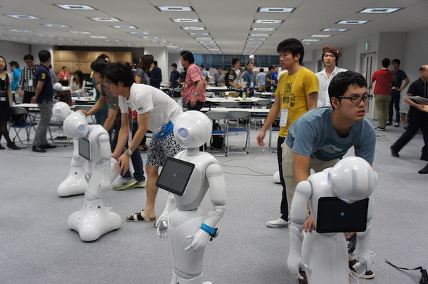 【密着】史上最大Pepperハッカソンの「特大ペッパソン」に行ってきた。その9（2日目：ハッキングタイム） #‎MA11‬