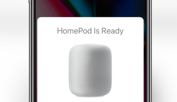 Apple「HomePod」のセットアップは簡単、iPhoneを近づけるだけ！