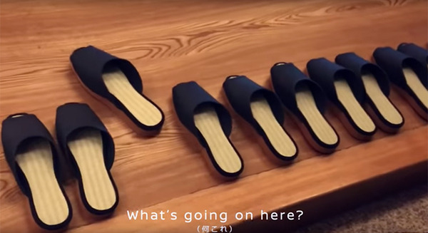 【びっくり】未来の旅館はテーブルや座布団、スリッパが自動で定位置に戻る? 日産が自動駐車機能を旅館に応用しちゃった