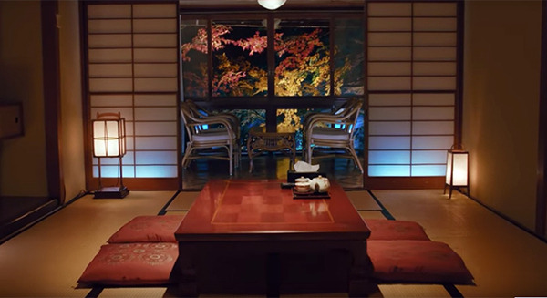 【びっくり】未来の旅館はテーブルや座布団、スリッパが自動で定位置に戻る? 日産が自動駐車機能を旅館に応用しちゃった