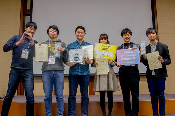 福岡で学生向け「ロボットアイデアソン」が開催　地元の有力企業、学生112名、ロボット6種が集結