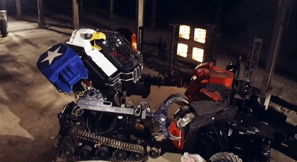 メガボッツ(MegaBots)が巨大ロボット「イーグルプライム(Eagle Prime)」のアーム改良を動画で公開！