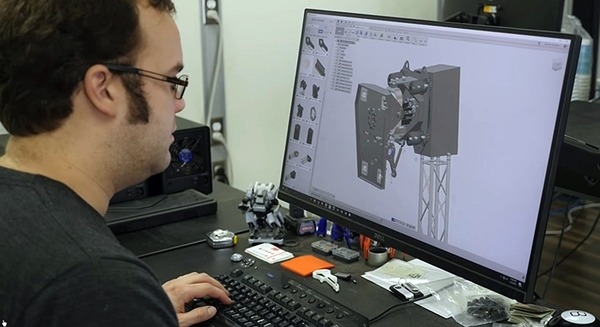 メガボッツ(MegaBots)が巨大ロボット「イーグルプライム(Eagle Prime)」のアーム改良を動画で公開！