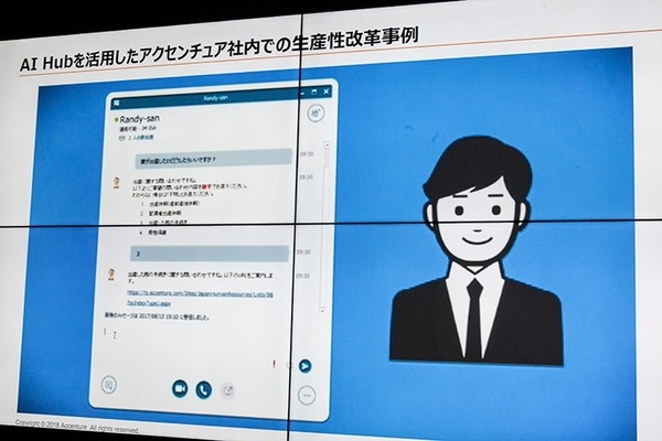 アクセンチュアが「AI Hubプラットフォーム」を発表！複数のAIエンジンを組み合わせて「人との協調」から「完全自動化」AIまで対応