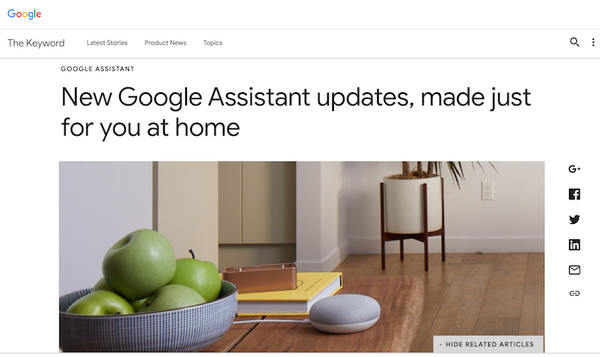 Google Assistant、TVの放映スケジュールを参照可能に。