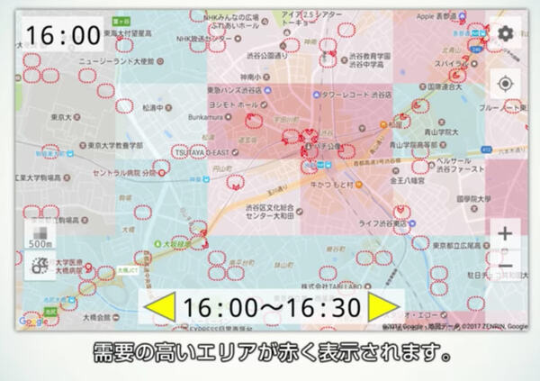 AIタクシーで先行するドコモ、追うソフトバンク「モバイル流動人口統計」ってなに?