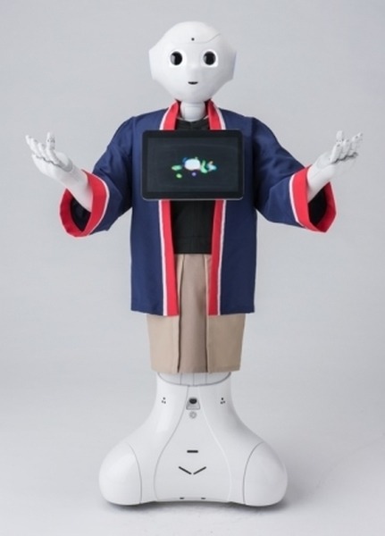 「パンダPepper」次は浅草駅に、しかも法被姿で　訪日外国人への案内を担当