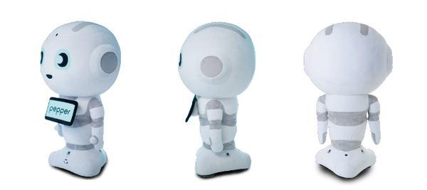 「特大Pepperぬいぐるみ」が販売　抽選5名、価格は75,600円