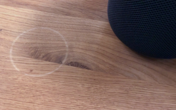 HomePodが木製テーブルにリング跡を残す問題発生、既に対策商品も登場