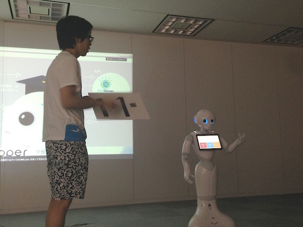 【密着】史上最大Pepperハッカソンの「特大ペッパソン」に行ってきた。その12（2日目：成果発表3） #‎MA11‬