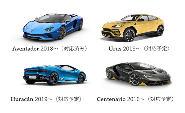 フェラーリはApple CarPlay推し、一方ランボルギーニはAndroid Auto対応を進める