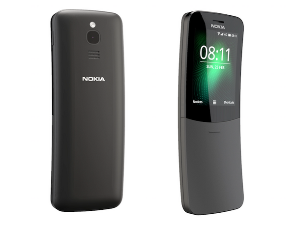 ノキアがGoogleアシスタント搭載のガラケー「NOKIA 8110 4G」発表！