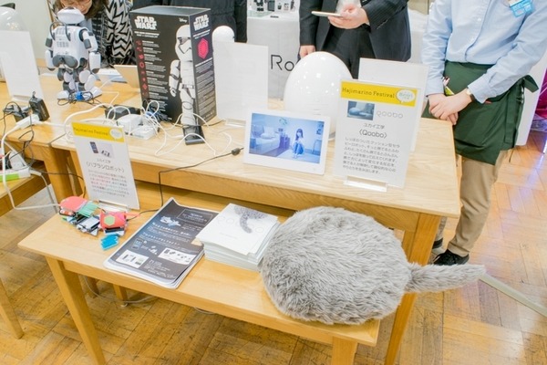 ロボホンカフェや様々なロボットに出会える！ 日本橋三越本店で「はじまりのフェスティバル」が開催中