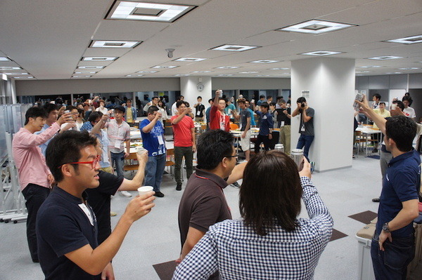 【密着】史上最大Pepperハッカソンの「特大ペッパソン」に行ってきた。その15（2日目：懇親会～結果発表） #‎MA11‬