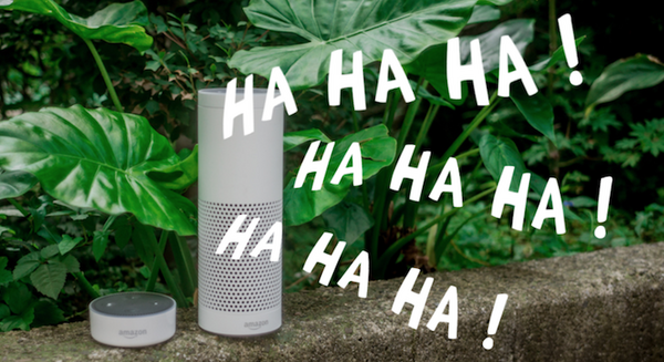 突然笑い出すAmazon Echo、日本でも体験できるスキルが爆誕！